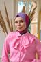 Summer Radiance Collection Soft Scarf Dark Green Lavender 1190-03