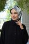 Summer Radiance Collection Soft Scarf Silver Black 1186-07 - 2