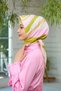 Summer Sparkle Collection Soft Scarf Pink Oil Green 1183-01 - 3