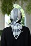 Summer Radiance Collection Soft Scarf Silver Black 1186-07 - 4