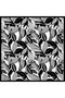 Marrakech Collection Soft Scarf Black Gray 1199-13 - 4
