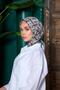 Marrakech Collection Soft Scarf Mink Black 1203-11 - 2
