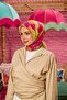 مجموعة مراكش وشاح ناعم الخردل الوردي 1198-08 - 2