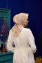 مارakesch Collection وشاح ناعم باللون البرتقالي الخوخي 1193-11 - 3