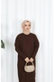 Basket Knitted Sweater Dress - 3