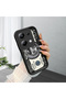 Xiaomi Poco M6 Pro 4g Compatible Black Silicone Fun Patterned Shock Absorbing Phone Case