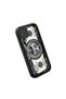 Realme C20/C20A Compatible Black Silicone Fun Patterned Shock Absorbing Phone Case - 3