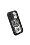 Samsung Galaxy A04S Compatible Black Silicone Fun Patterned Shock Absorbing Phone Case - 3