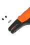 كماشة لحام 600 أمبير نحاسية برتقالية لتثبيت الأقطاب الكهربائية واللحام - 5