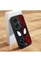 Realme C55 Compatible Black Silicone Fun Patterned Shock Absorbing Phone Case - 2