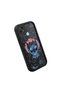 Realme C21 Compatible Black Silicone Stitch Patterned Shock Absorbing Phone Case - 3