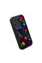 Xiaomi Redmi Note 11 Pro 4g Compatible Black Silicone Graffiti Pattern Lens Protection Phone Case - 3
