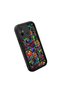 Xiaomi Poco C55 Compatible Black Silicone Graffiti Pattern Lens Protection Phone Case - 3
