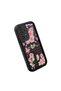 Elegan Phone Case Compatible with Samsung Galaxy A33 5g Black Silicone Rose and Butterfly Pattern - 3