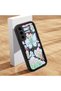 Samsung Galaxy A36 5g Compatible Black Silicone Zambaq and Butterfly Patterned Elegan Styles Phone Case - 2