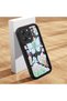 Elegan Styles Phone Case Compatible with Xiaomi Redmi 12 4g Black Silicone with Lily and Butterfly Pattern - 3