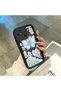 Xiaomi Redmi 10C Compatible Black Silicone Zambaq and Butterfly Patterned Elegan Styles Phone Case