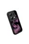 Poco M6 Pro 4g Compatible Black Silicone Cute Butterfly Pattern Lens Protection Phone Case - 3