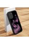 Redmi Note 10S Compatible Black Silicone Cute Butterfly Pattern Lens Protection Phone Case - 3