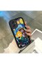 Samsung Galaxy A04E Compatible Black Silicone Van Gogh Starry Night Patterned Anti-Slip Phone Case
