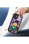 iPhone 15 Compatible Black Silicone Van Gogh Starry Night Pattern Anti-Slip Phone Case - 6