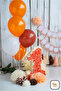 Metallic Orange Balloon Background and Venue Decoration Decoration Balloon - 4