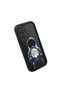 Samsung Galaxy A13 5g Compatible Black Silicone Astronaut and Moon Pattern Lens Protection Phone Case - 3
