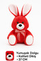 Red Rabbit Plush 37 cm – Soft Toy, Gift Plush Rabbit, Children's Room Decor Plush - 2