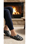 Women's Winter Slippers with Butterfly Pattern. Winter Home & Guest & Household Slippers. - 6