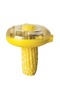 Corn kernel remover, one-step, yellow, plastic, easy to use