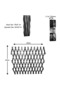 OneDcor Expandable Wooden Garden Fence – Portable Wicker Fence for Home - 2