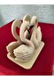 Napkin Holder, Decorative Stylish Kitchen Presentation Napkin, Swan Figured Napkin Stand, Table Top Design - 4