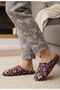 Women's Winter Slippers with Butterfly Pattern. Winter Home & Guest & Household Slippers. - 5