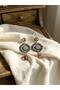 Zara Model Dangle Steel Earrings - 3