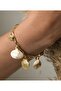 Women's Oyster Detailed Dangle Steel Bracelet - 2