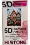 Diamond Painting Beaded Tapestry Mosaic Puzzle Crystal Stone Board 40X30 Kit Full Set - 2