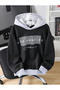 Unisex Los Angeles California Printed Oversized Hooded Sweatshirt