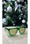 Kora Futuristic Green Oversized Unisex Sunglasses – Uv400 Full Protection - 3
