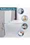 Handheld Shattaf Bidet Sprayer Heavy Duty Toilet Shower Spray for Bathroom & Diaper Cleaning Silver - 4