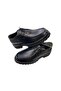 Men's Lace-Up Indoor and Outdoor Leather Polysole Shoes with Pool - 3