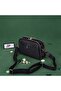 Vegan Leather 5 Compartment Crossbody Shoulder Bag - 2