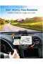 360° Rotating Car Phone Holder – Adjustable Dashboard & Vent Mount (Black) - 4