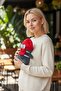 Penguin Luck Red Hat 22 cm Plush Toy Sleeping and Playmate Original - 3