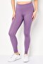 Women Tight Fit Training Leggings, Purple