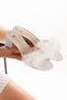 Women's Thick Heeled Stylish Bridal Dowry Slippers - 4