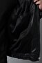 Winter Filled Fur Inside O Oversized Faux Leather Coat Kmd_50502 - 6