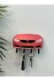 3D Printing Decorative Bmw M3 F30 Bright Red Color Keychain with Front Model Design