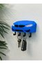 3D Printing Decorative Bmw M3 F30 Blue Color Keychain with Front Model Design - 2
