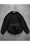 Crew Neck 3 Thread Cotton O Oversized Sweatshirt