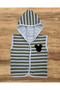 Cotton Striped Unisex Children's Vest - 3